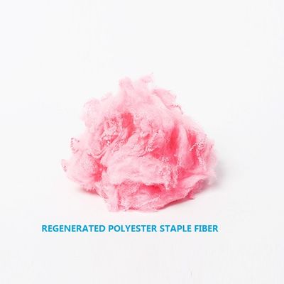 65mm 20D Virgin Conjugate PET Staple Fiber Anti Distorsi