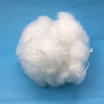 Padding Stuffing Virgin Polyester Staple Fiber 15Dtex Ketahanan Tinggi