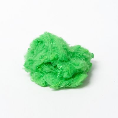 Army Green Dope Dyed Polyester 1.2D 76mm Anti Distorsi