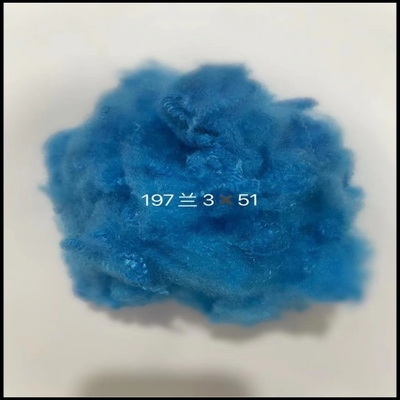 1.5dtex 65mm Serat Pokok Poliester Regenerasi Untuk Kain Bukan Tenunan