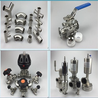 Stainless Steel Tube Tee Reducers Melintasi Stub End Dan Flange