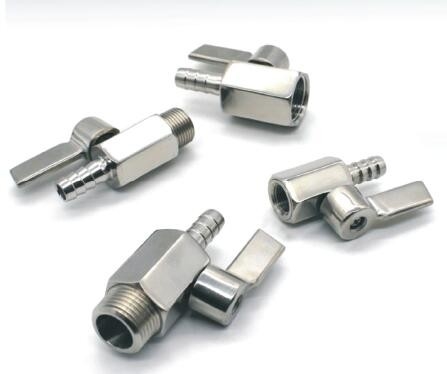 Seri Katup Bola Mini Stainless Steel Untuk Industri Cairan