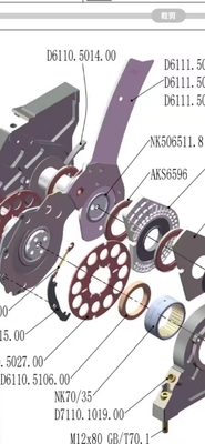 suku cadang untuk Staubli Dobby Machinery,Seri 26,MRO Supplies untuk pabrik tenun dari CHINA