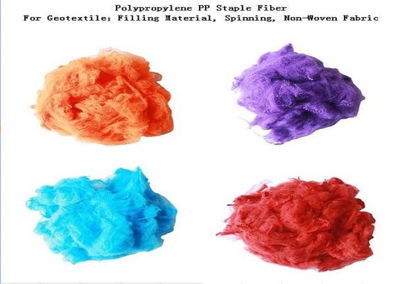1.5D 38mm Polypropylene Staple Fiber Spinning Gunakan