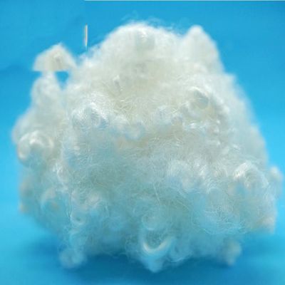 7Dx64mm Hollow Conjugated Siliconized Polyester Fiber Untuk Mengisi Bantal Sofa