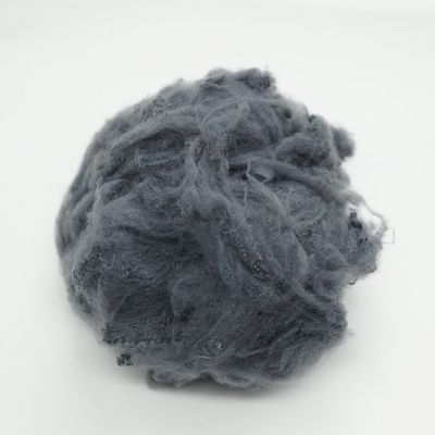 Warna-warni 20D Polyester Synthetic Fiber PET Staple Fiber Tahan Abrasi