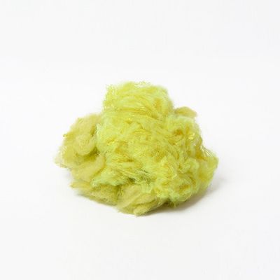 0.5D 51mm Polyester Synthetic Fiber Untuk Benang Spinning Premium Fluorescein