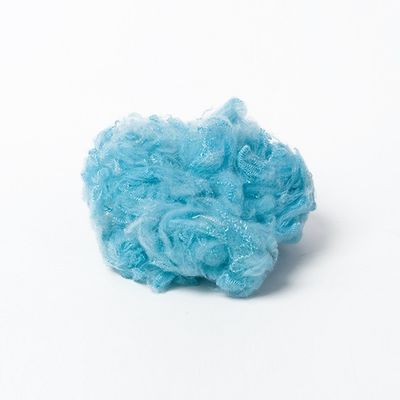 0.5D 51mm Polyester Synthetic Fiber Untuk Benang Spinning Premium Fluorescein
