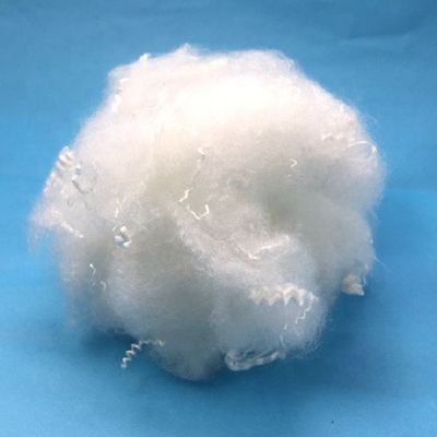 Padding Stuffing Virgin Polyester Staple Fiber 15Dtex Ketahanan Tinggi