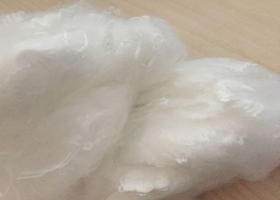 Bright Raw White 0.5D Virgin Polyester Staple Fiber Psf Fiber Untuk Benang Jahit