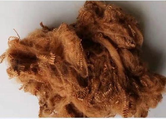 Serat Staple Poliester Daur Ulang PSF Dicelup ISO14001