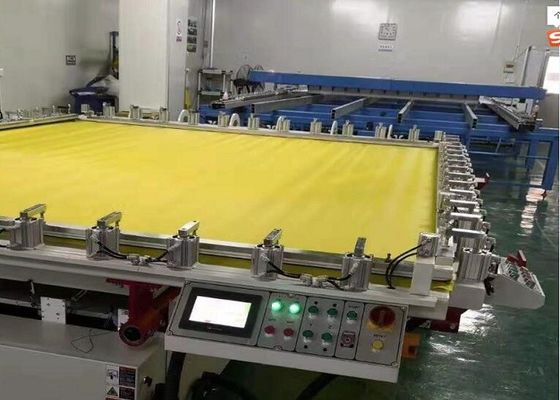 Bingkai Sablon Bingkai Aluminium Dengan Permukaan Mesh Halus
