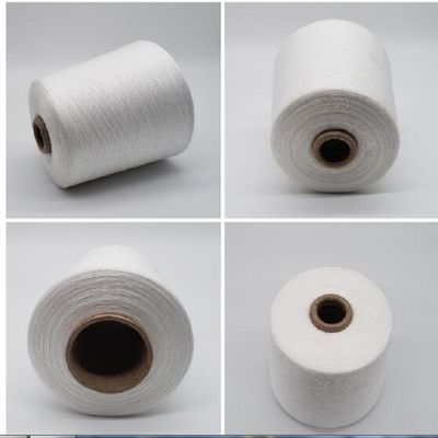 Merajut Tenun Spun Polyester Benang Untuk Serat Pokok 1.33d X 38mm