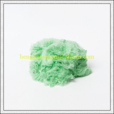 Bahan Baku Benang Poliester PSF Daur Ulang 76mm Baik Crimp Shaping