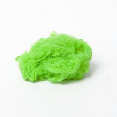 Army Green Dope Dyed Polyester 1.2D 76mm Anti Distorsi