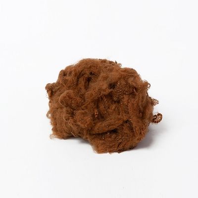 Unta Berwarna 1.2D 32mm Bahan Baku Benang Poliester Untuk Selimut