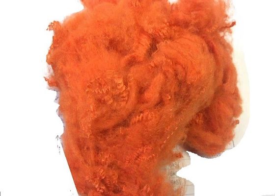 Serat Poliester Bahan Cerah Padat 20D 38mm Untuk Kain Non Woven