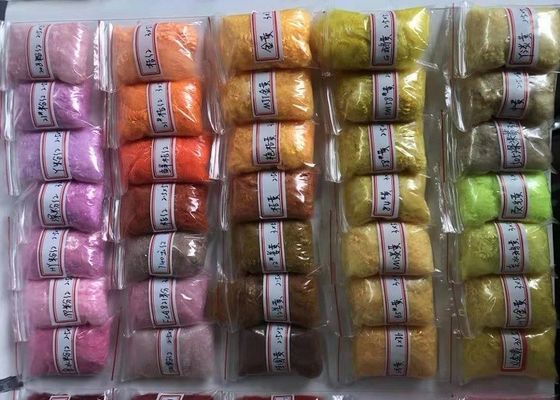 100% Serat Poliester Regenerasi Murni 2.5D x 51mm Bahan Baku Poliester Anti Distorsi
