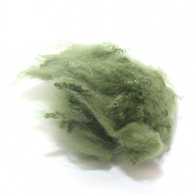 1.7D 51MM Poliester Dicelup Dope Padat Untuk Serat Non Woven