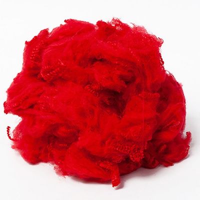 1.4d X 38mm Dope Dyed Polyester Untuk Spinning Ring Spinning Ujung Terbuka