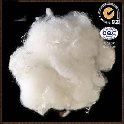 White Anti Static PSF Polyester Staple Fiber 1.4D-22D Untuk Mengisi Sofa