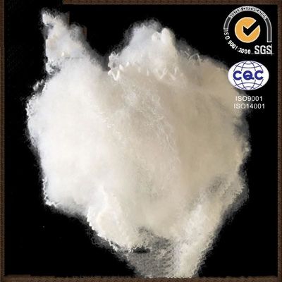 White Anti Static PSF Polyester Staple Fiber 1.4D-22D Untuk Mengisi Sofa