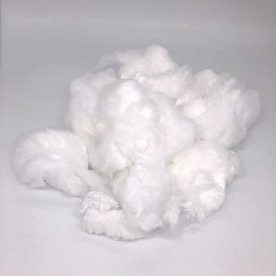2D 38mm Bahan Popok Serat Staple Polyester Perawan Padat Penuh Kusam