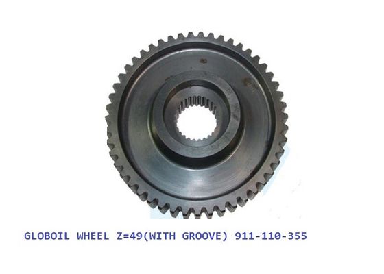 Spur Globoid Wheel Projectile Loom Parts Mengambil Unit Tahan Korosi