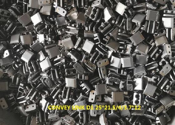 Conveyor Chain Weaving Loom Spare Parts Lebar Yang Berbeda Panjang Disesuaikan
