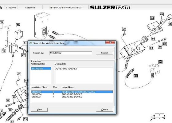 Memegang Magnet Tenun Tenun Suku Cadang Suku Cadang Elektronik Untuk Alat Tenun Sulzer