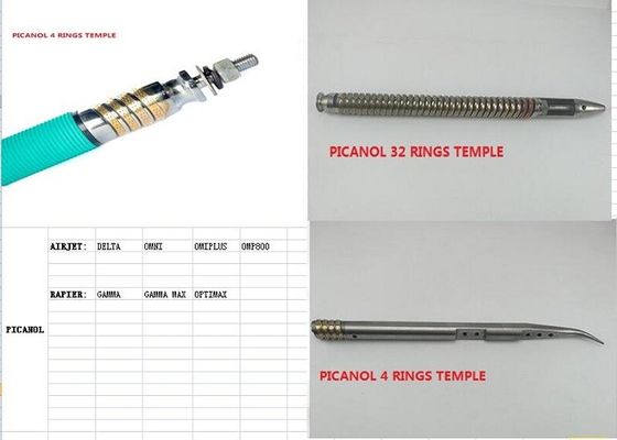 Picanol Airjet Rapier Loom Parts Temple Cylinder Untuk Penggantian Temples Rings