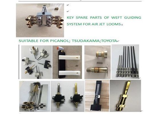 Nozzle Utama Sub Nozzle Air Jet Loom Suku Cadang Suku Cadang Tenun Tenun