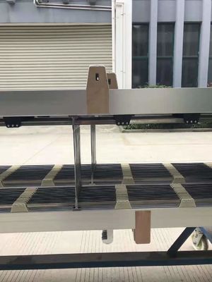 Heald Frame Mesin Tekstil Suku Cadang, Sulzer Loom Parts Aluminium Alloy