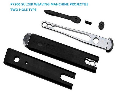 K3 Proyektil P7200 Sulzer Bagian-bagian Mesin Tekstil Proyektil Halus L / R Knurled