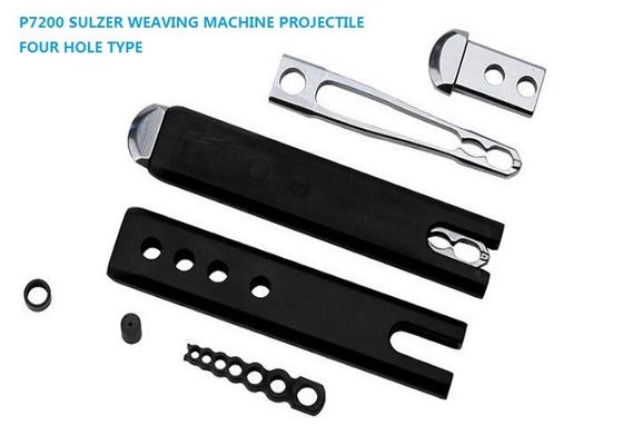 K3 Proyektil P7200 Sulzer Bagian-bagian Mesin Tekstil Proyektil Halus L / R Knurled