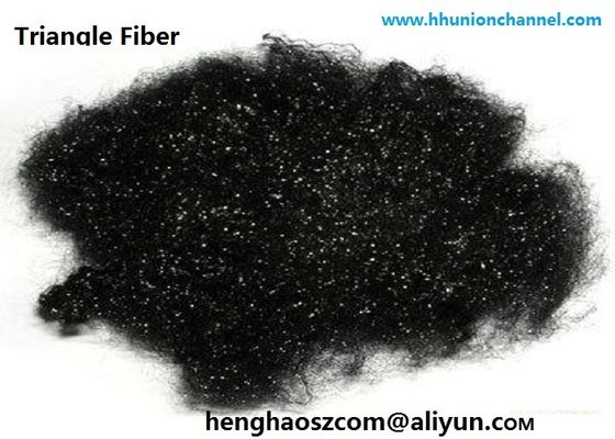 Segitiga Polyester Staple Fiber PSF Daur Ulang Untuk Akupunktur