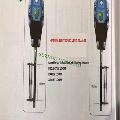 Perangkat Leno Selvage Elektronik L = 190mm Untuk Gamma Loom